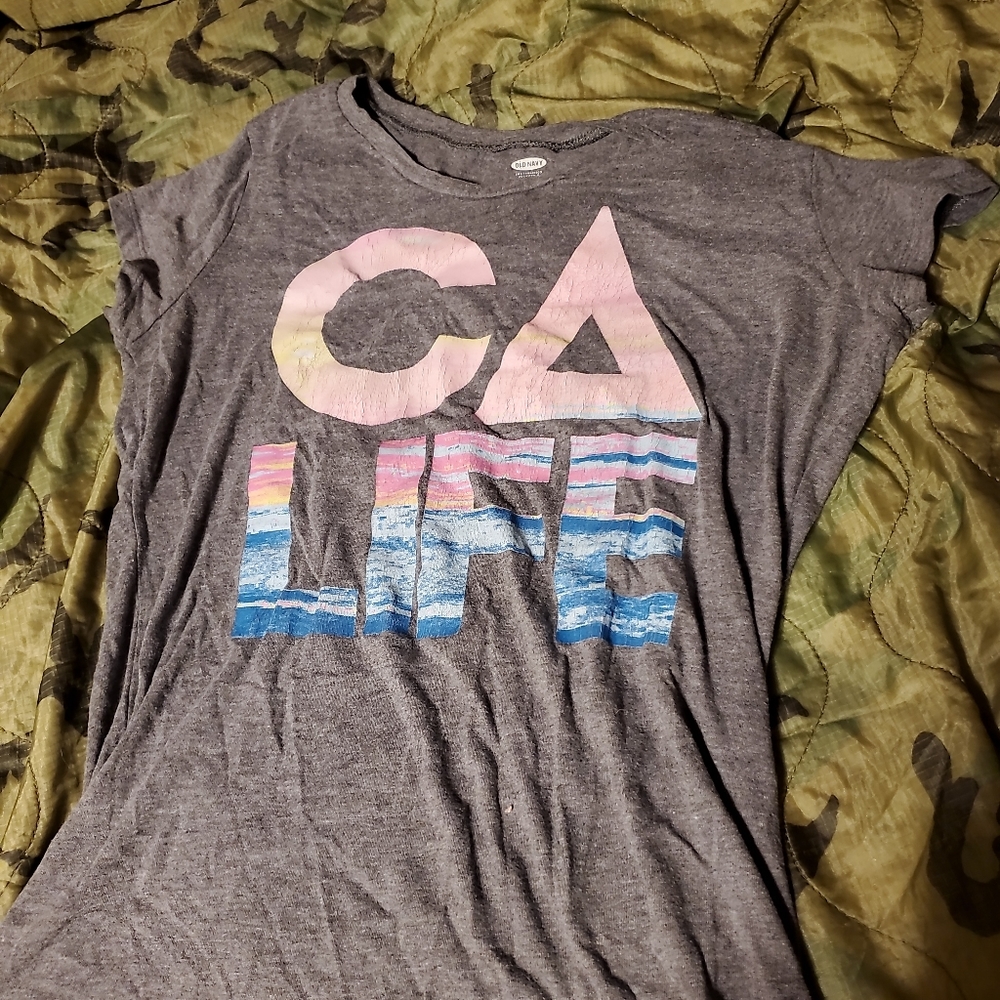 Grey ca life shirt